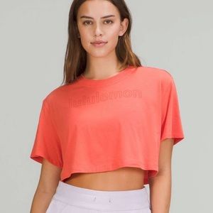 Lululemon All Yours Cropped Tee *Graphic